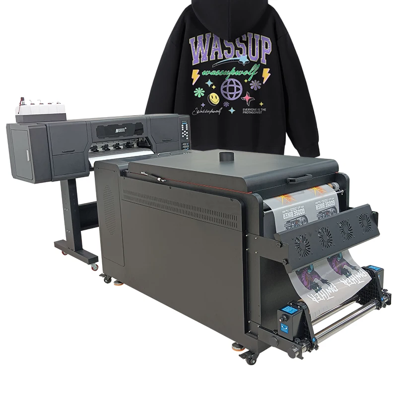 Video technical online support four heads i3200A1 fast speed 1440dpi high resolution 60cm printwidth st-604 printer for hoodie