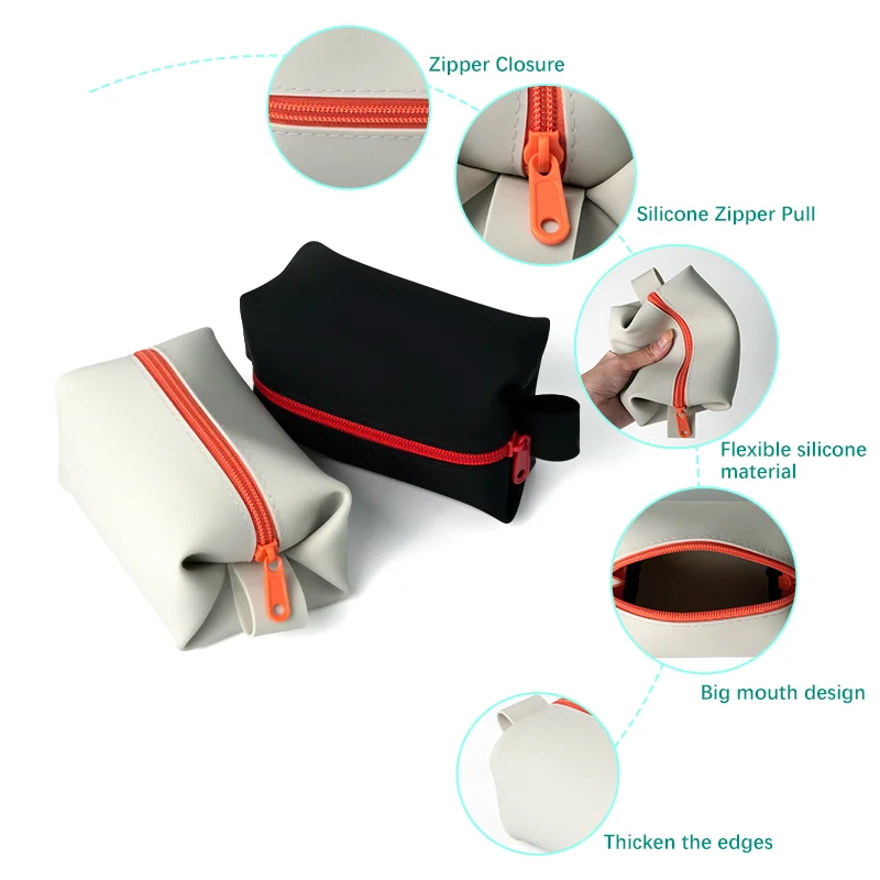 Makeup Brush Bag Storage Bag Portable New Travel With Eyebrow Pencil Eye Shadow Brush Storage Bag