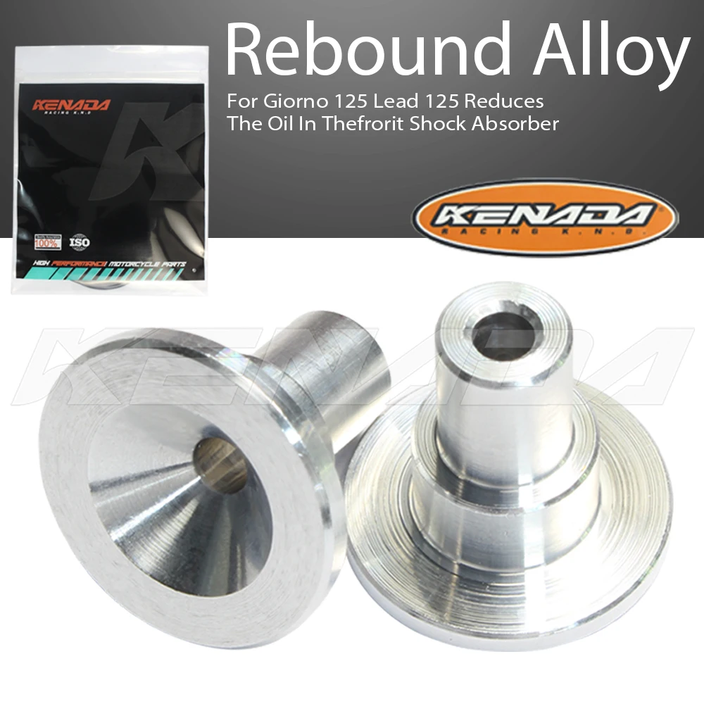 

KENADA Racing Rebound Alloy Front Shock Absorber for Honda Giorno 125 Lead 125, Reduces Oil Leakage, Upgrade Motorcycle Fork