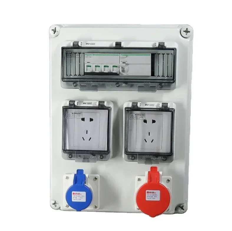 Boîte de prise portable pour lumières de scène