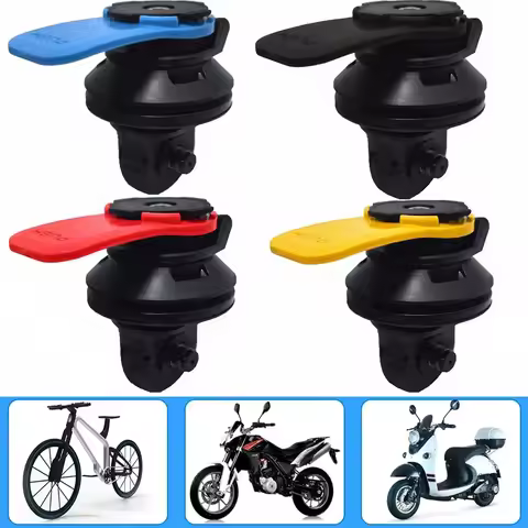 Motorcycle Bike Phone Holder Phone Bracket Vibration Damper Self Lock Bicycle Handlebar Mount Stem Shock Absorber Anti-shake