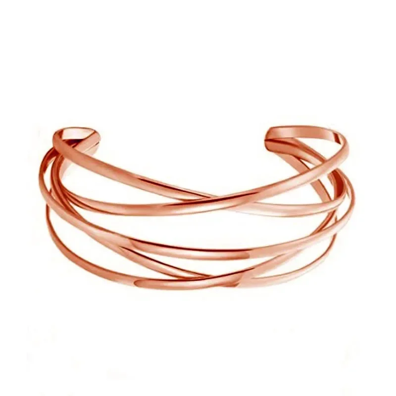 Bracelet Luxury Jewelry Rose Stainless Steel Bracelets Bangles Female Charm Bracelet for Women Pulseras Mujer Браслет Женский 팔찌