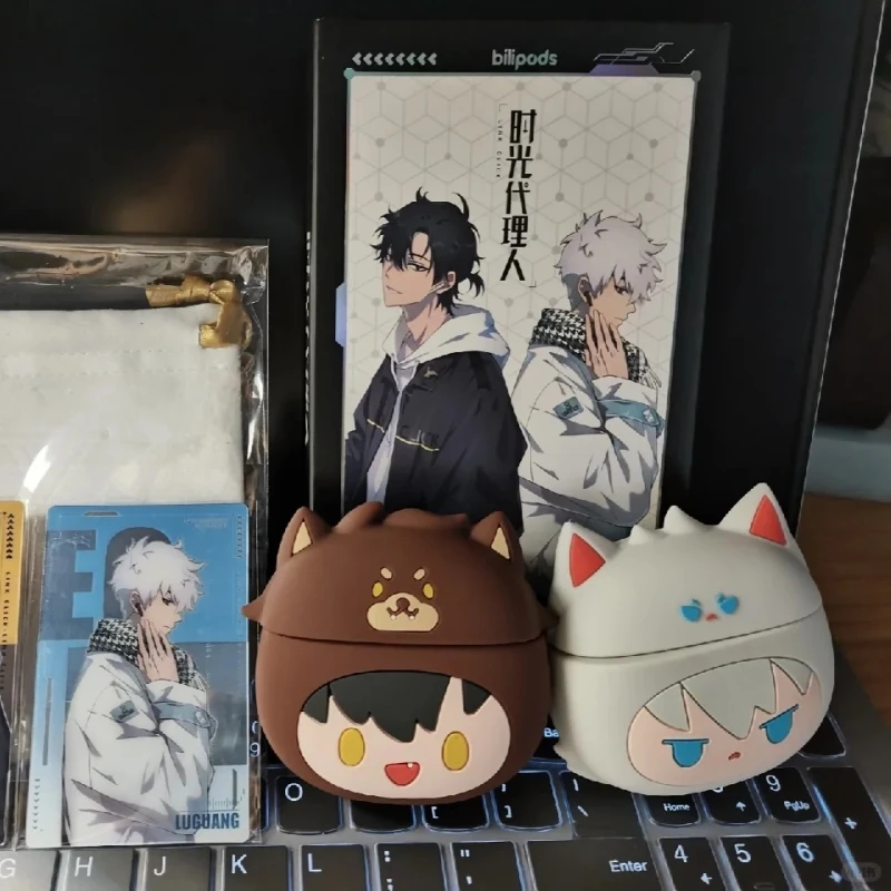 Tersedia Tautan Klik Shi馆GD AI里R恩成 ξ Pride l UG UANG Echo Seri Tokoh Anime Lucu Hadiah Earphone Bluetooth Periferal