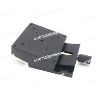 X Axis Manual Goniometer GFG80-130 Worm Gear Type High Precision Angle Tilt Radian Angle Sliding Table