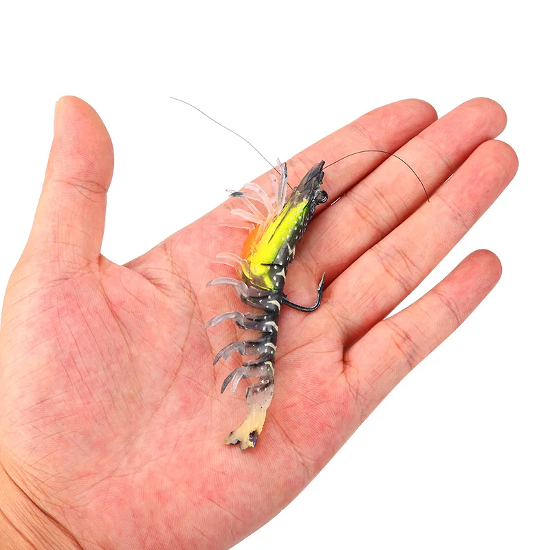Luminous Shrimp Soft Fishing Lure 5