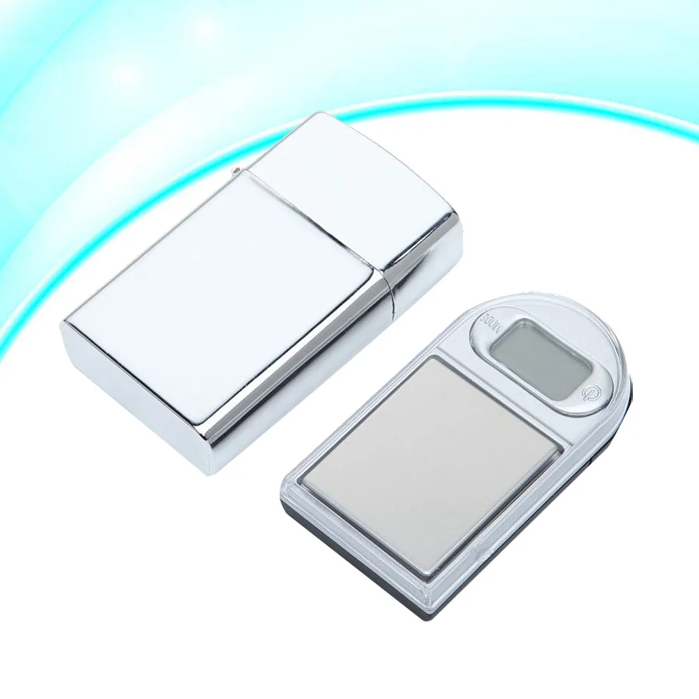 

100G/0.01G Mini Digital Jewelry Lighter Shape Electronic Kitchen High Precision Stainless Metal Lcd Gram For Coins Coffee