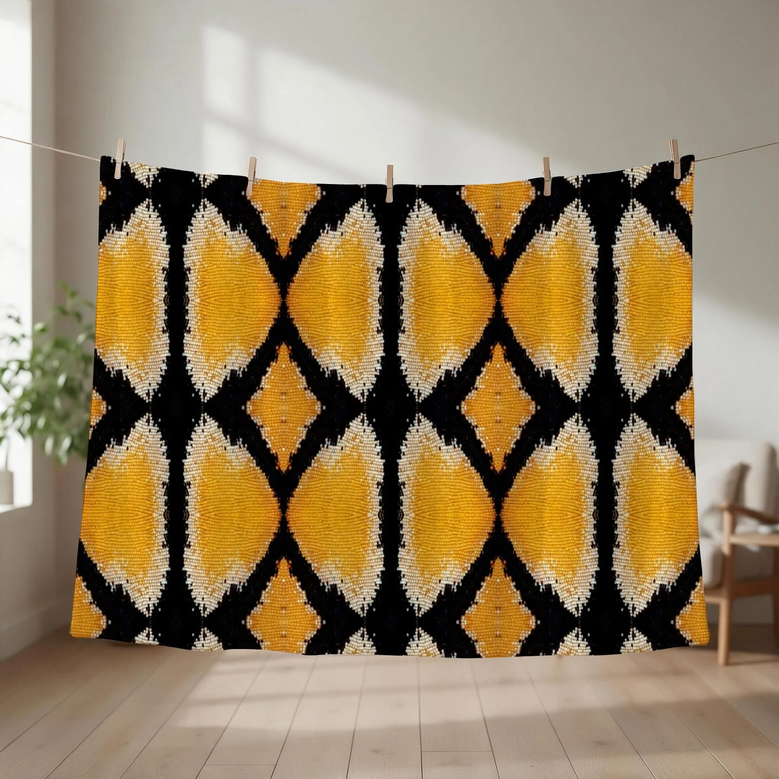 Monarch Throw Blanket couch cozy soft plush fuzzy picnic outdoor blanket
