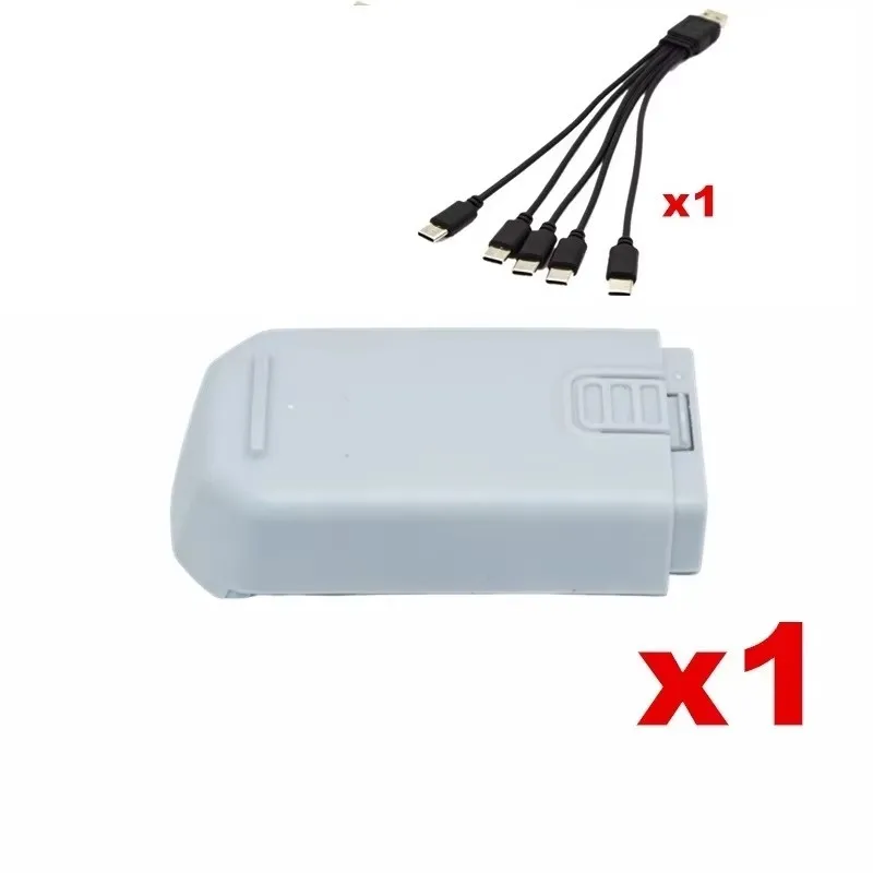 GT3 RC-drone ﻿ Originele Batterij 3.7V 1800mAh Voor V66 Mini Drone Onderdelen V66 CZ06 D16 Quadcopter Batterij/Oplader past Accessoires - afbeelding 1