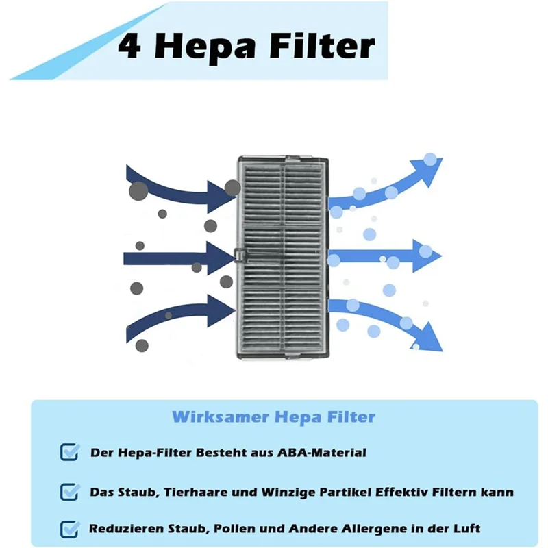 드림 X40 울트라 컴플리트, S30 프로 울트라 로봇 진공청소기 메인 사이드 브러시 HEPA 필터 걸레 천 먼지 봉투 A005