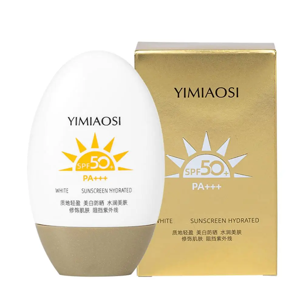 Spf50 Sunscreen Cream Protector Facial Sun Block Gel Facial Creams Whitening Cream Moisturizer Isolation Lotion Skin Bleach I8M6