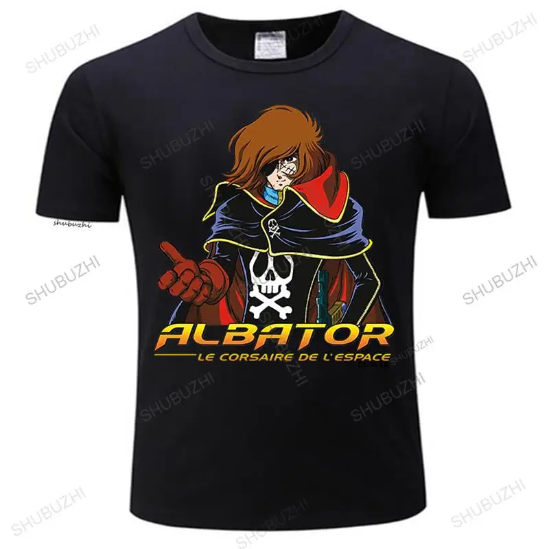 Men print T Shirt albator gray t-shirt logo tshirts cotton tshirt men summer fashion t-shirt euro size unisex o-neck tee-shirt