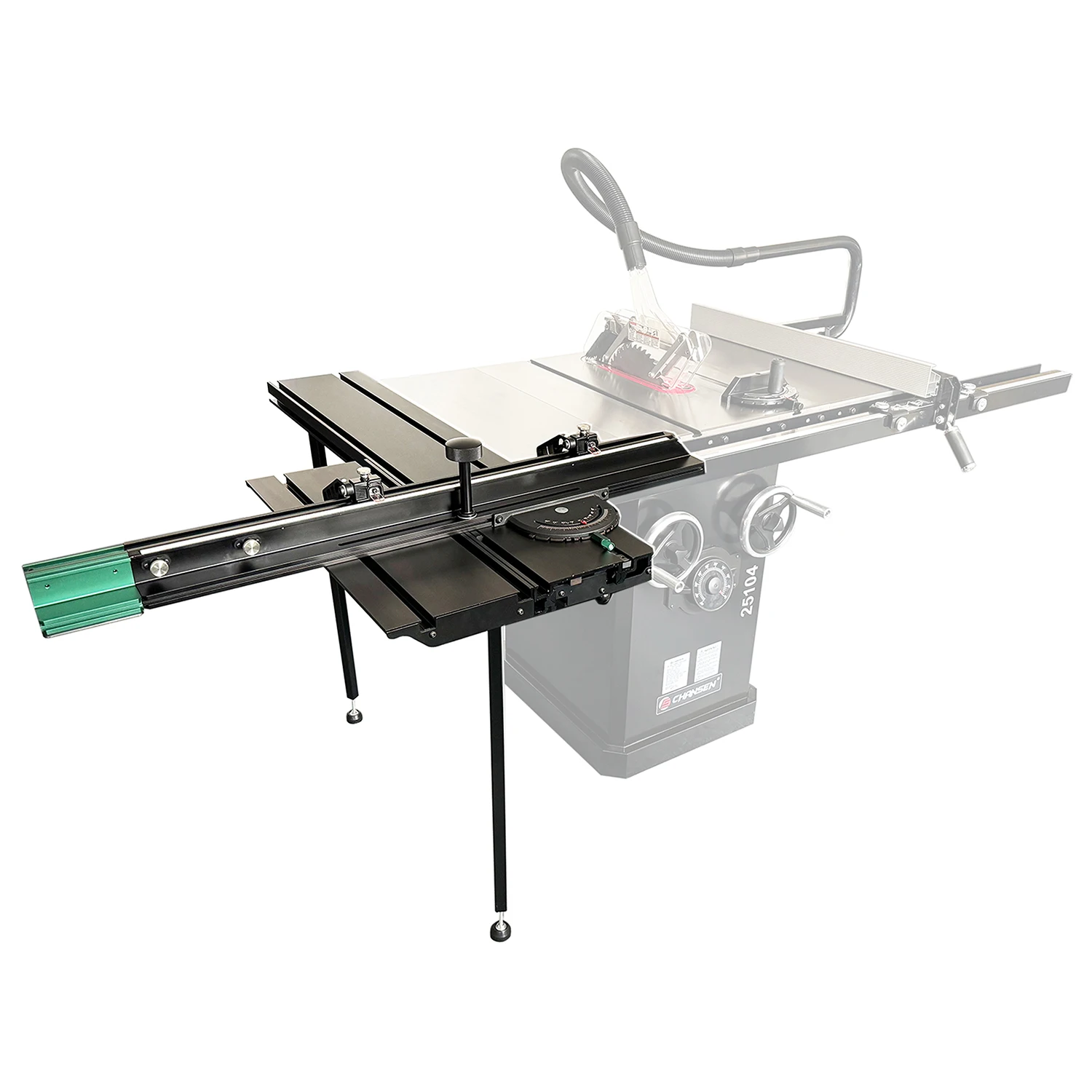 

Sliding Crosscut Attachment for Chansen Sawstop Harvey Table Saws for Woodworking