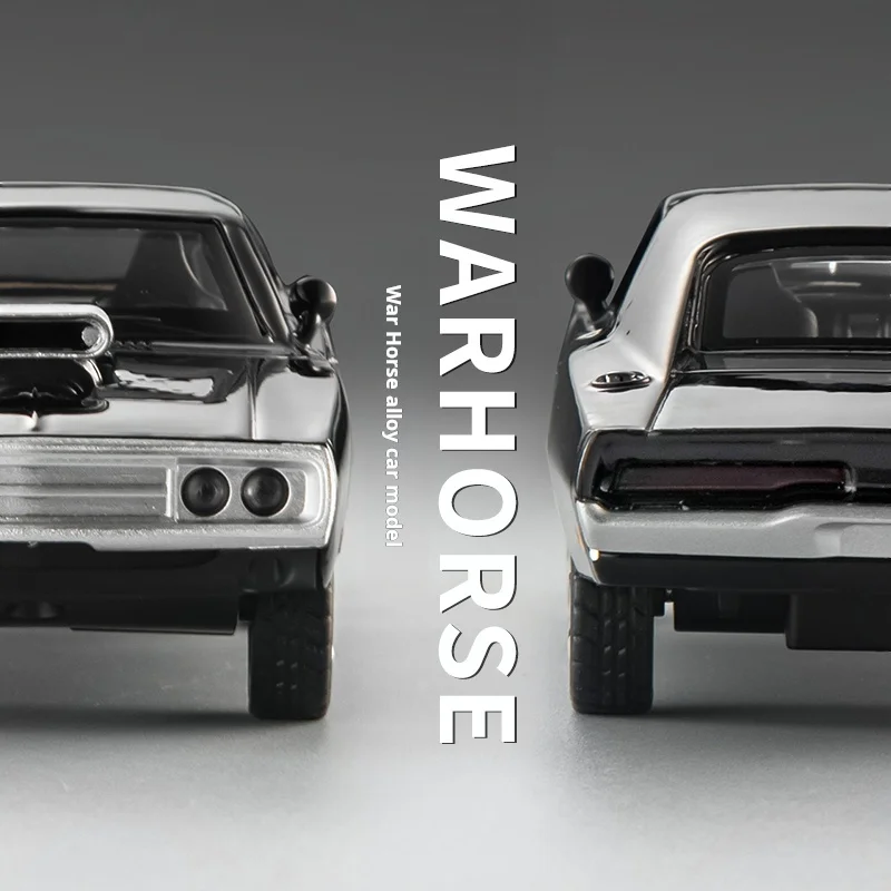 1:32 Charger American Muscle Sports Car Fast & Furious Simulation Alloy Car Model Toy Gift Collection Ornament Brithday Gifts