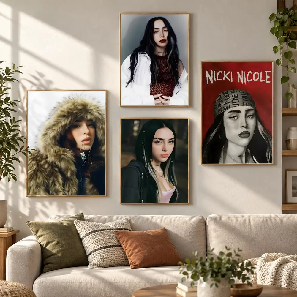 Singer N-Nicki Nicole Poster HD Waterproof Aesthetic Wall For Home Decor Trendy Durable Easy To Apply Art