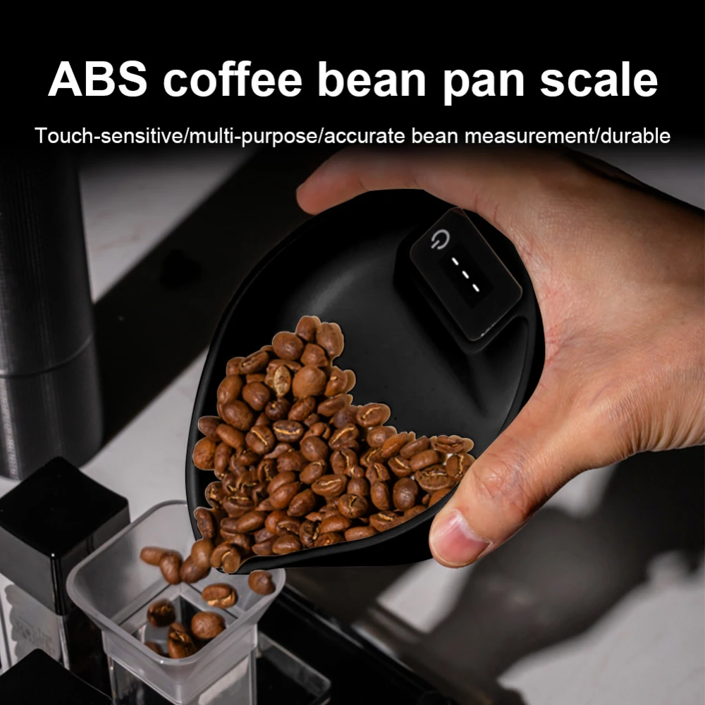 

ABS Electronic Coffee Scale with Bean Tray Espresso LED Weighing High Precision Measuring Scale for Brewing