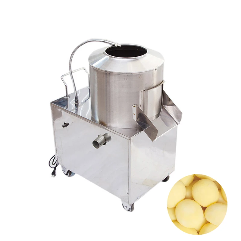 

Industrial Vegetable Potato Carrot Taro Cassava Ginger Yam Root Washing And Peeling Washer Peeler Machine