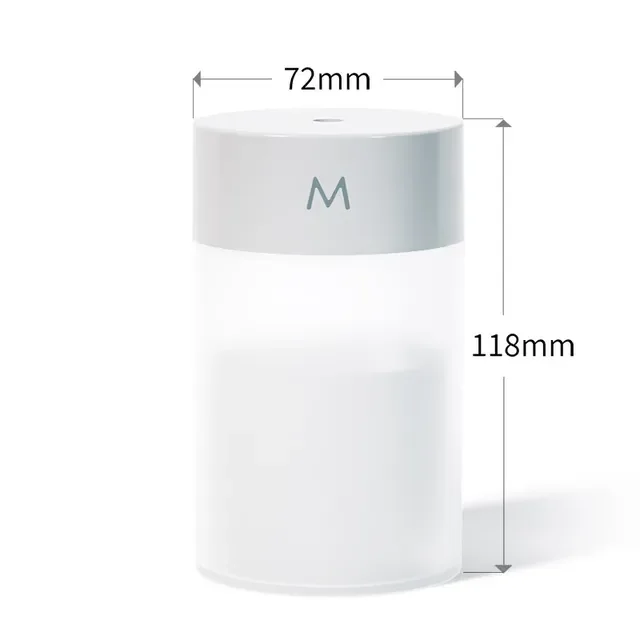 

260ML Air Humidifier Ultrasonic Mini Aromatherapy Diffuser Portable Sprayer USB Essential Oil Atomizer Lamp Car