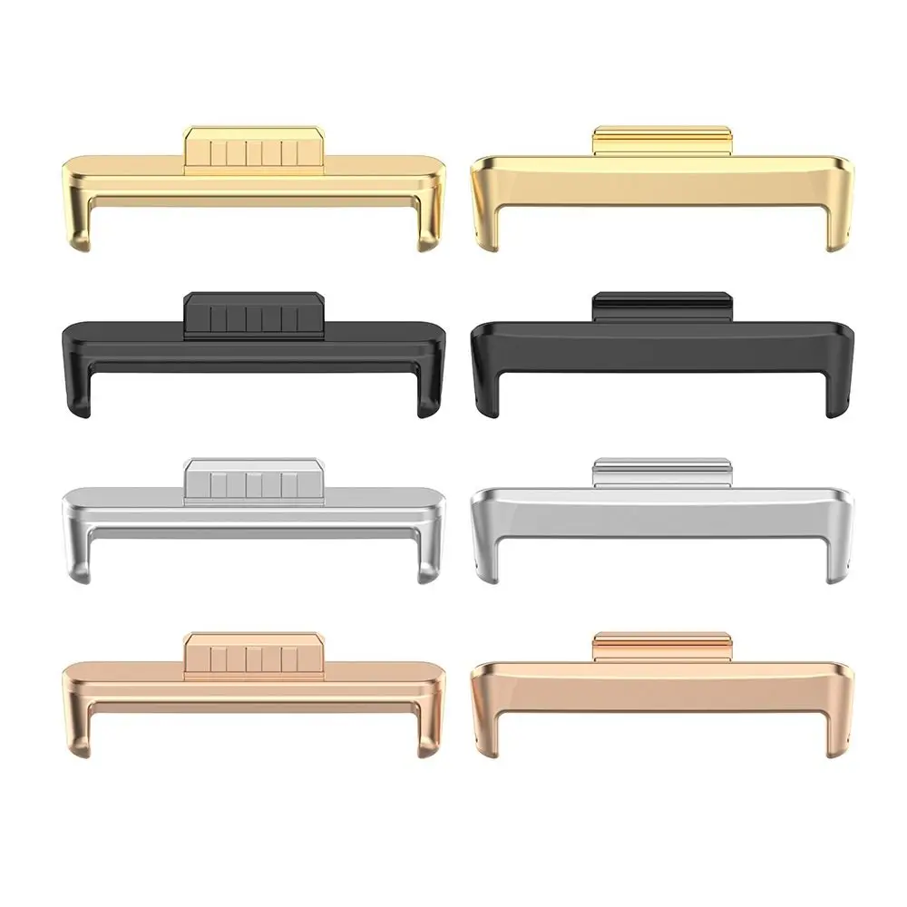 อะแดปเตอร์สายรัดโลหะ2ชิ้นสายนาฬิกาข้อมือใหม่ขนาด20มม. สายนาฬิกาข้อมืออแดปเตอร์สายรัดข้อมือสมาร์ทวอทช์สำหรับ HUAWEI WATCH Fit 3