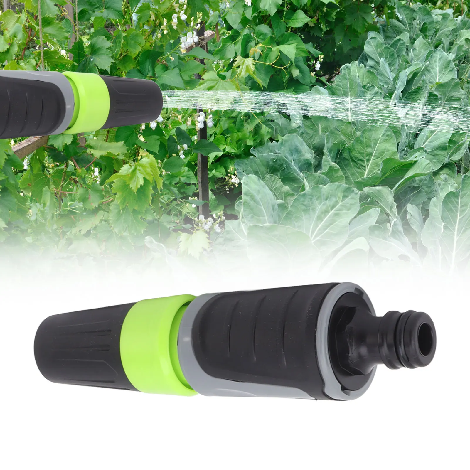 Garden Nozzle Sprayer Adjustable  Rate Handheld Water Spray Nozzle Water Leakproof High Pressure Heavy Duty for Farmland
