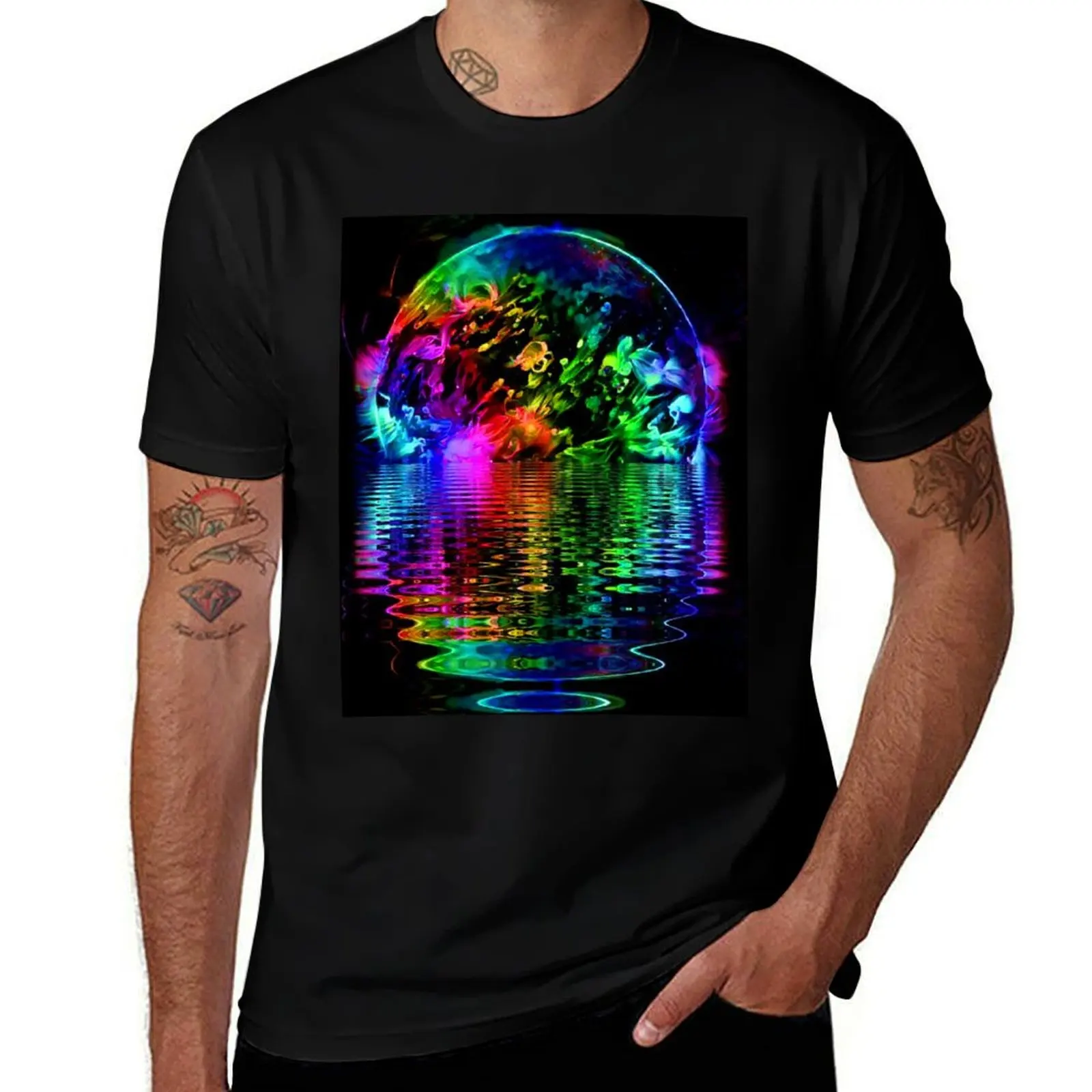 

Blacklight Solar Reflections T-Shirt t shirt man luxury funny t shirts cotton T-Shirt