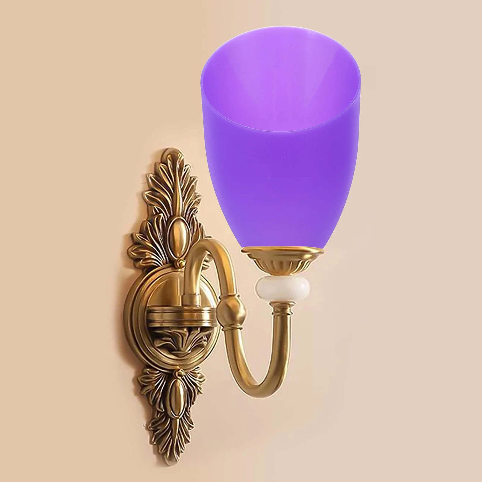 

Horseshoe Lampshade Replacement Plastic Small Inclined Lamp Shade For Ceiling Light Decorative Wall Sconce Pendant Light Cover