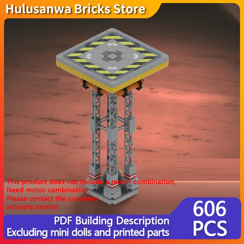 

Space Core Infrastructure Model MOC Building Bricks War Equipment Modular Technology Gifts Holiday Assemble Children Toys Suit