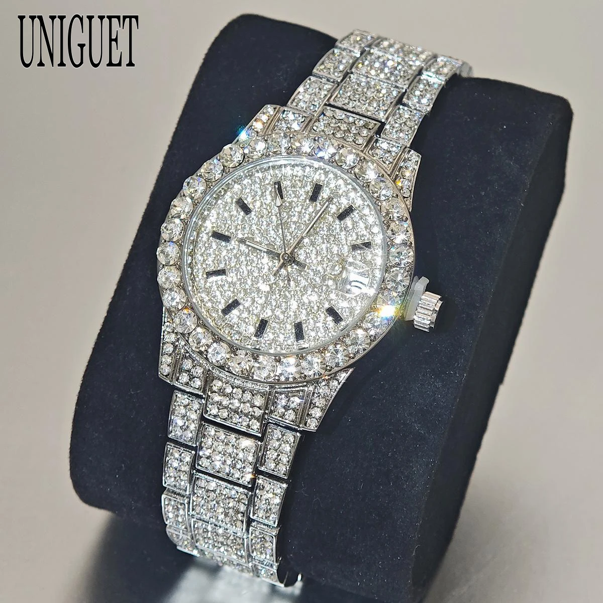 UNIGUET Pink Watches Women Lux - Jewelry Clasp Watches ulasan dan harga