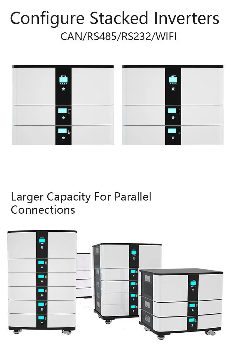 All in one inverter and LiFePO4 lithium battery 48v 20kw 10kwh Stacked Module Energy Storage Akku