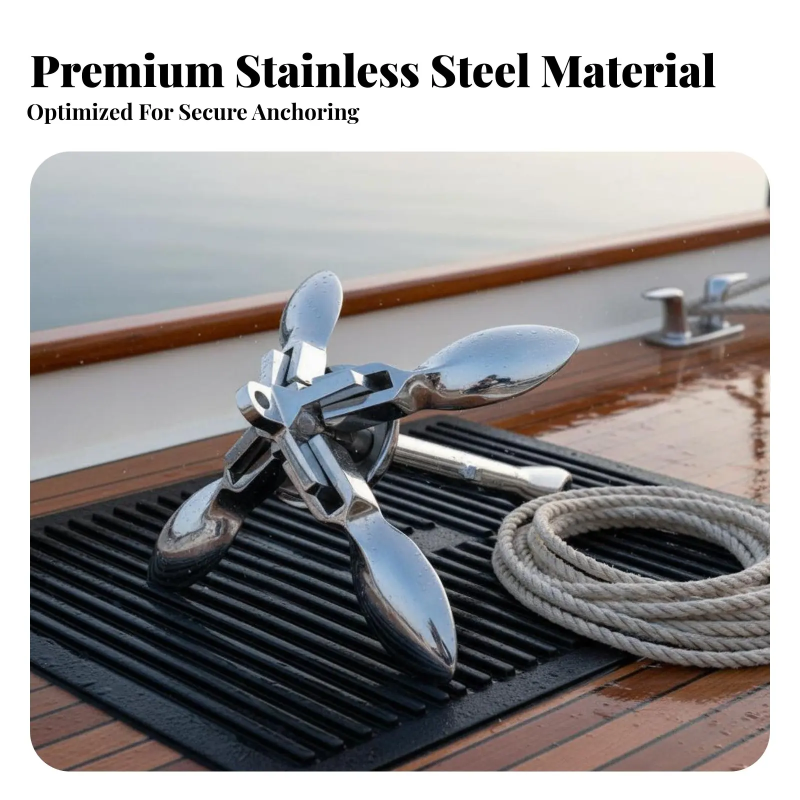 

Stainless Steel Yacht Hardware Ocean Grade Hardware Part Stainless Steel Boat Fitting Sturdy Duty for Yachts