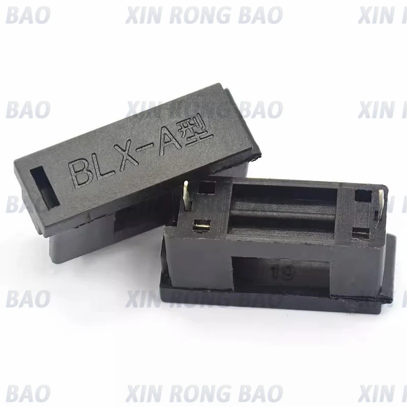 20pcs/lot BLX-A type 5*20mm with cover fuse seat fuse pipe Fuse holder 5x20 fuse seat