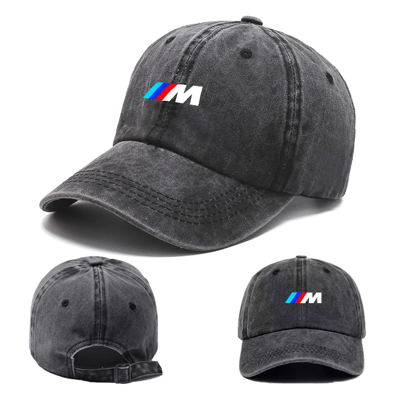 Car sticker Car Emblem Baseball Cap Outdoor Sports Sun Hat Accessories For BMW M E90 E60 F18 E46 F30 F20 M2 M5 M3 E87 M4 X3 X5X1 view 3