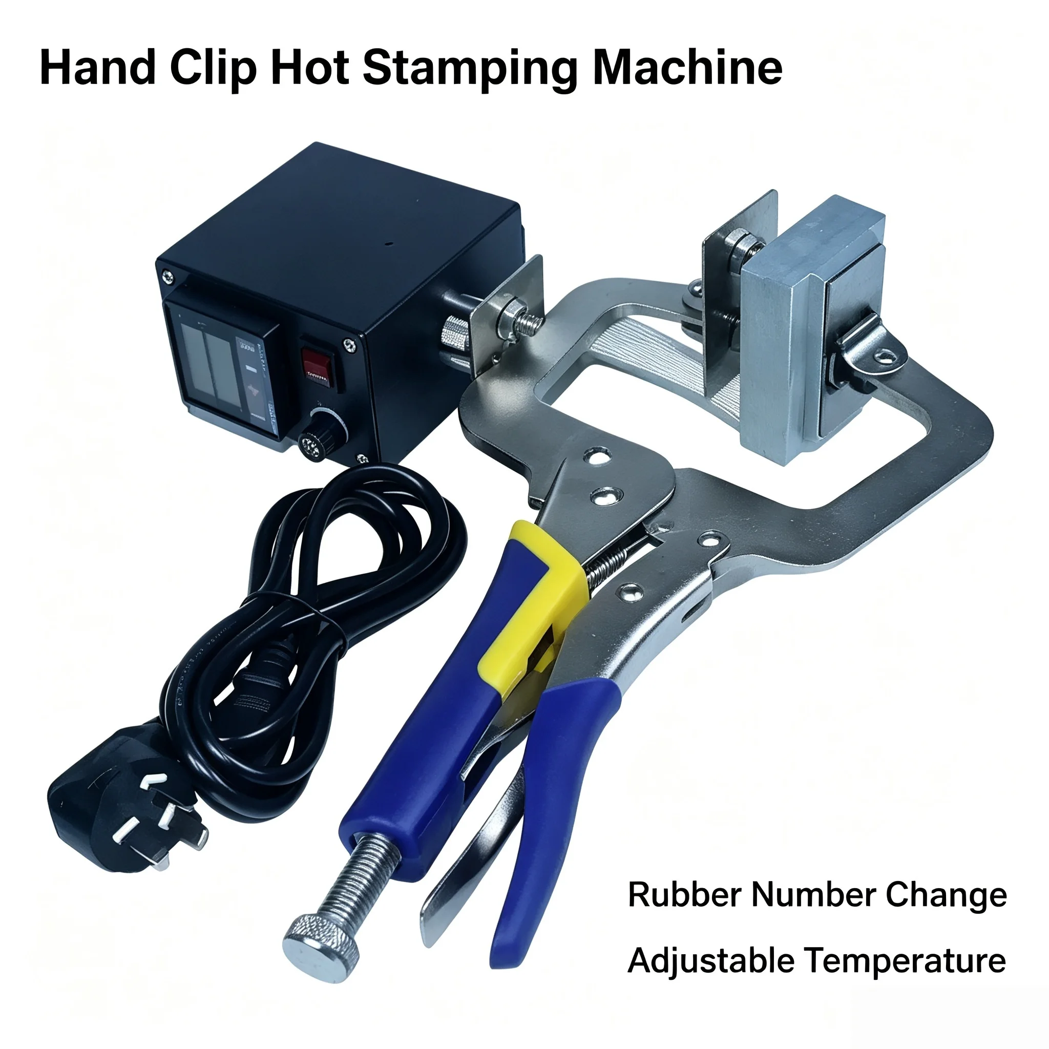 Hand Clip Hot Stamping Machine, Tire Lot Number Date Code Marking Machine, Adjustable Rubber Number Hot Stamping Device