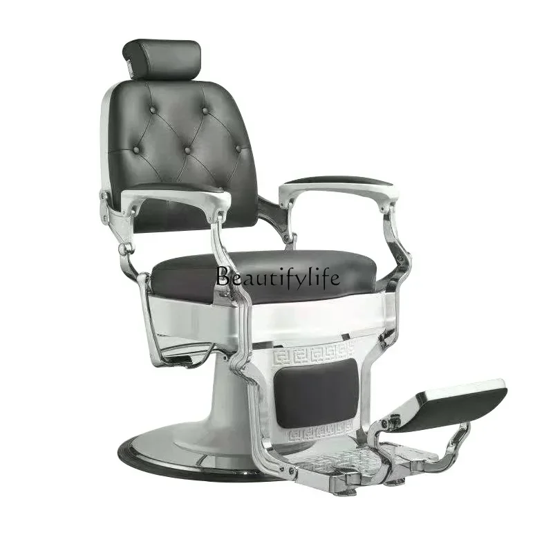 

ls 04 Hair Salon Men's Oil Head Chair for Hair Salon Hair Care Can Be Put down Barber Chair