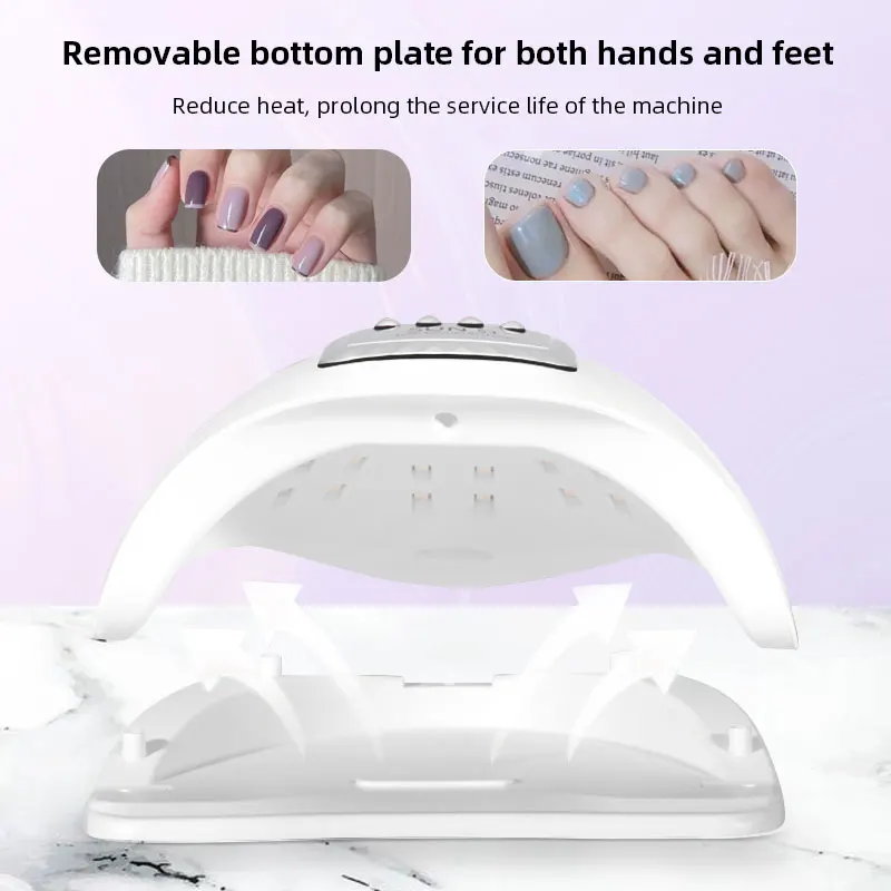 180W Poderosa Nail Drying Lamp UV LED Gel Polonês Secagem Lâmpada Com Sensor Automático Profissionais Manicure Salon Equipamentos