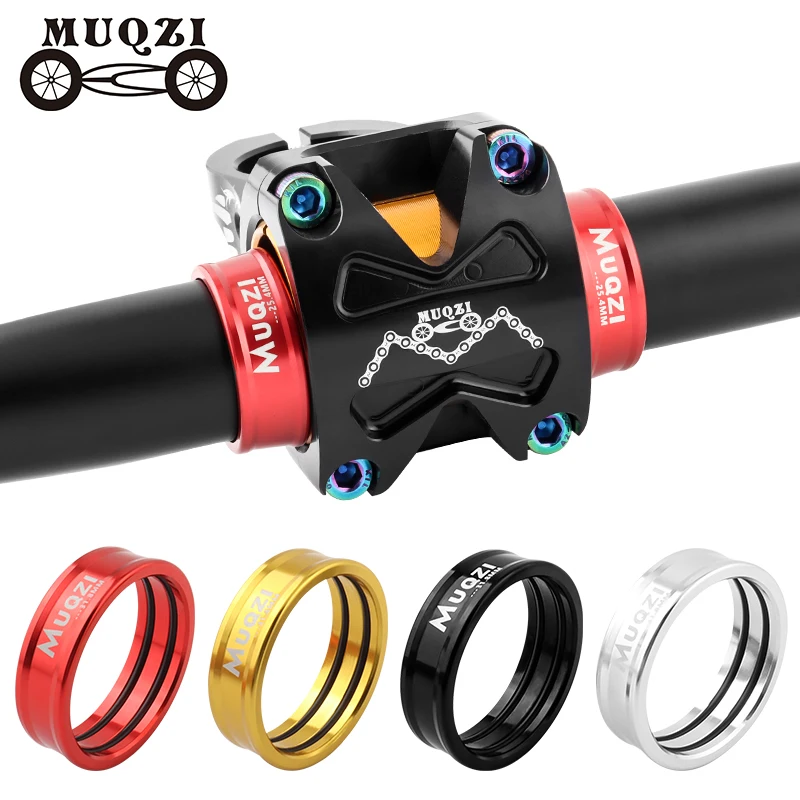 AliExpress MUQZI 25.4MM 31.8MM Handlebar Stem Fixed Washer MTB Road Folding Bike Handlebar Fixing Locking Ring