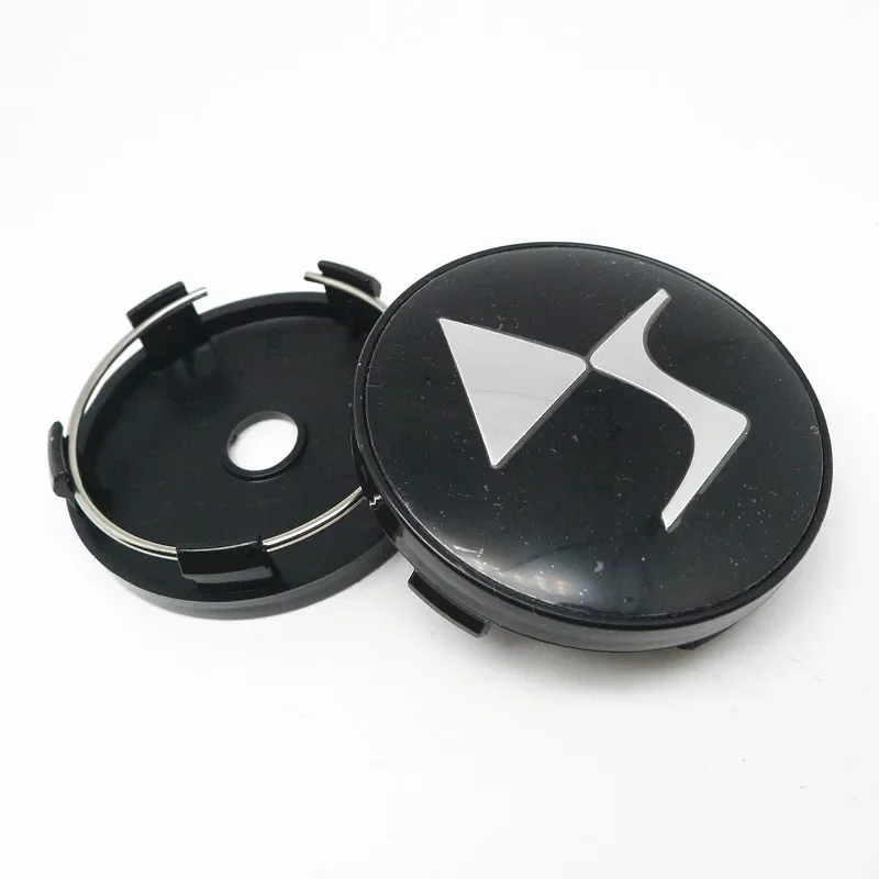 4pcs 60mm DS Wheel  Hub Center Cap Cover 56mm Emblem Badge For DS DS3 DS5 DS6 Deesse PSA Styling Accesorries