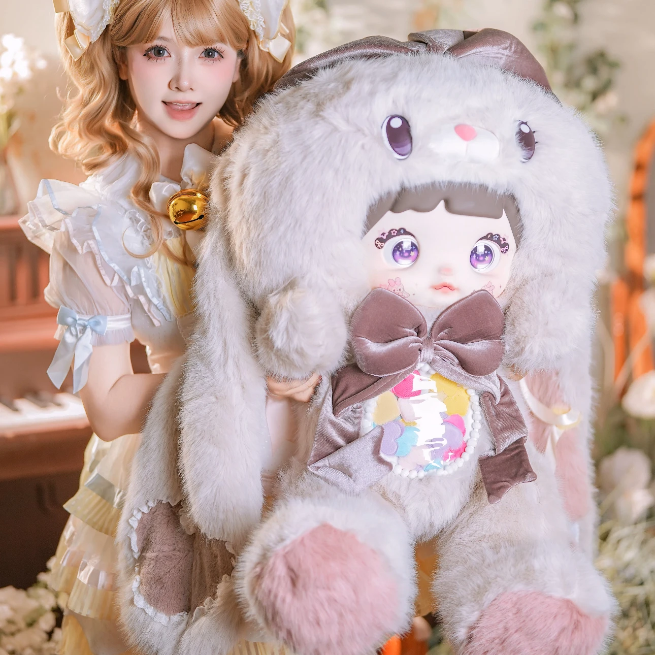 جديد حقيقي نومي ستار اللغة أتمنى 2000% كبير الفينيل أفخم دمية العصرية اللعب جمع اليدوية عيد الحب هدية الكريسماس