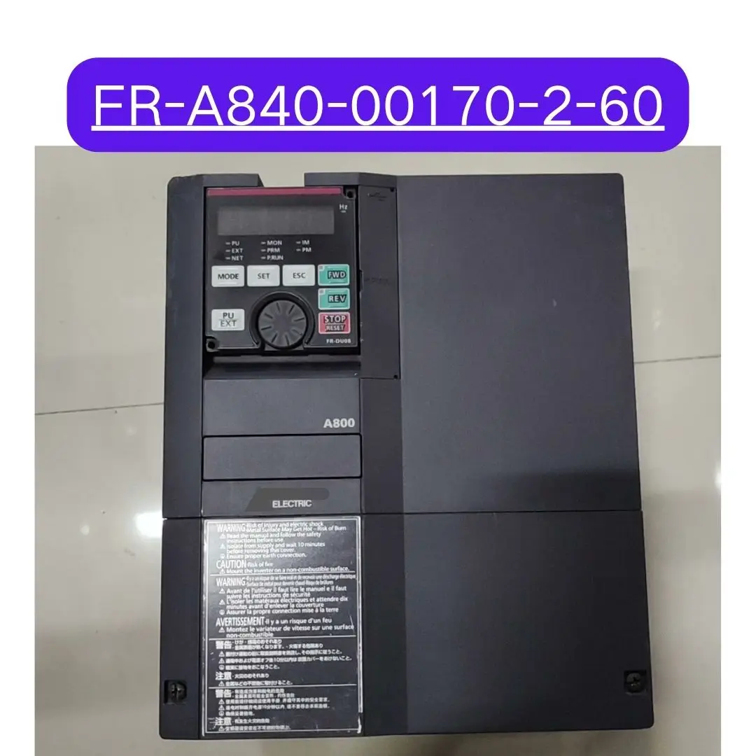 

Used FR-A840-00170-2-60 inverter 5.5KW Test OK Fast Shipping