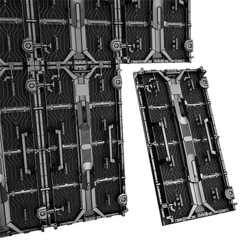 풀 컬러 비디오 야외 LED 디스플레이, 롤 LED 디스플레이, 렌탈 LED 스크린, 3.91mm, 500x1000mm, 신제품 