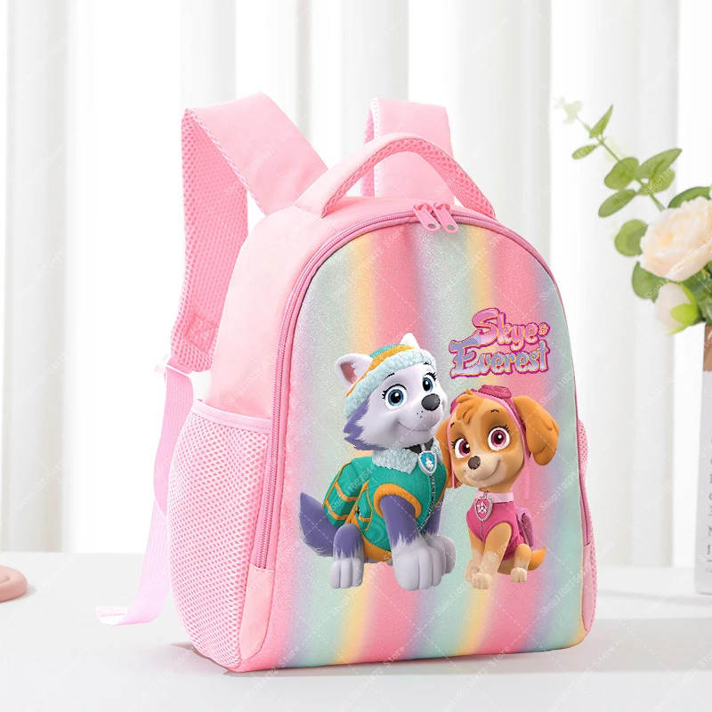 باو باترولز الاطفال أنيمي لطيف على ظهره الأطفال الكرتون المدرسية عارضة الملحقات سكاي فتاة الأزياء حقيبة كتب حقيبة عيد الميلاد هدية