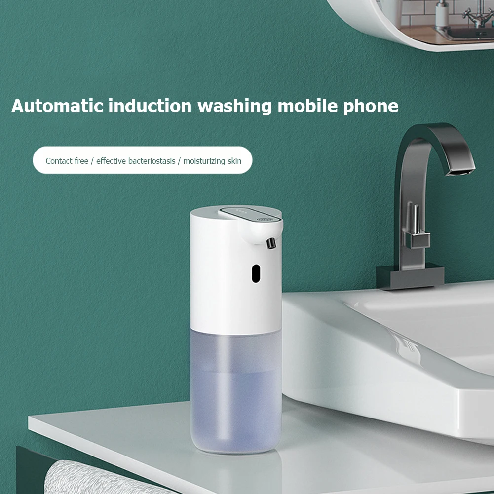 Touchless Automatic Sensor Soap Dispenser USB Rechargeable Smart Infrared Sensor Liquid Foam Soap Dispenser Pump Hand Sanitizer