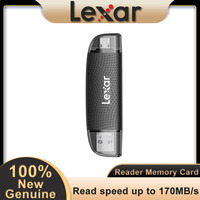 NEW Lexar Card Reader 2-in-1 High Speed SD Card Reader USB 3.2 Gen 1 Type C Dual Interface Multifunction Memory TF Card Reader