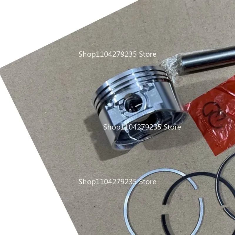 Подходит для Robin EH09 EH09-2 3,0 лошадиных сил, диаметр цилиндра двигателя 51 мм, поршень в сборе Подходит для Robin EH09 EH09-2 3,0 лошадиных сил, диаметр цилиндра двигателя 51 мм, поршень в сборе