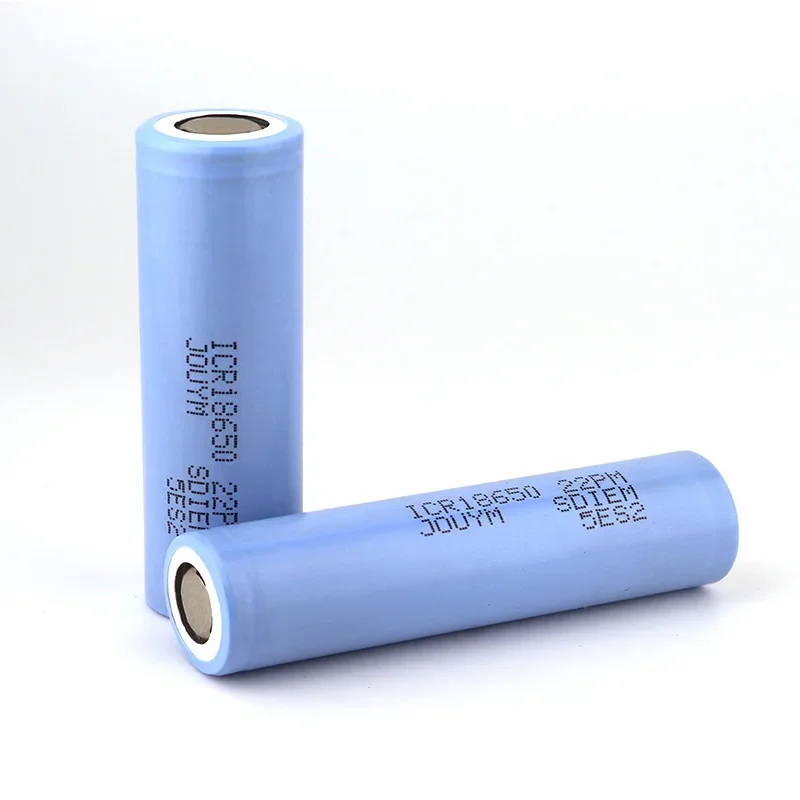 1-10PCS 18650 Battery 2200 mAh 3.7V 22P Rechargeable Li-ion Battery High Performance Li-ion Batteries