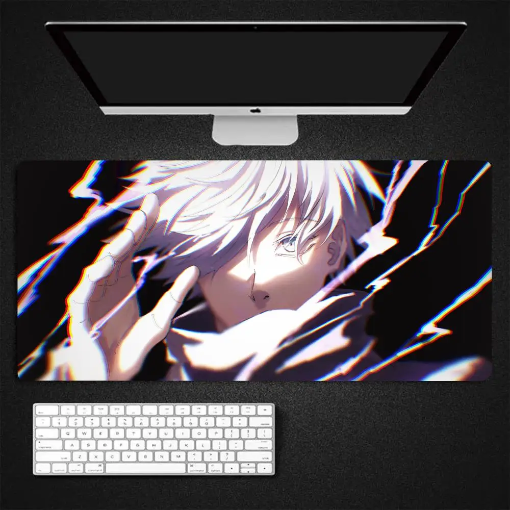 

Jujutsu Kaisen Gojo Satoru Mouse Pad Gaming Mousepad Large 900x400X2mm MouseMat Gamer Mause Carpet PC Desk