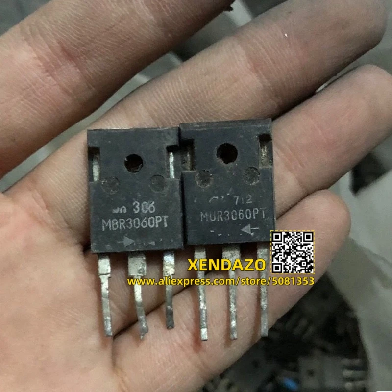 10pcs/lot  MUR3060PT MUR3060 30A 600V TO-247 Fast Recovery Diode