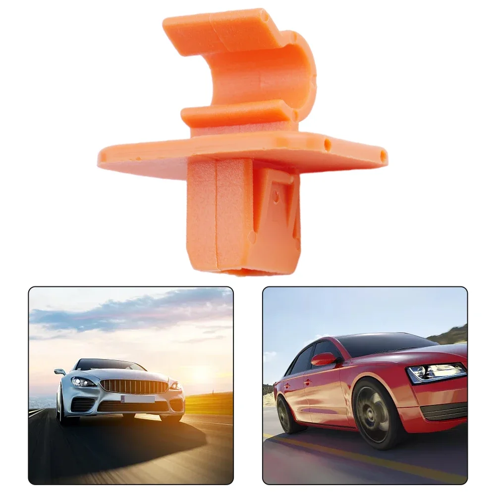 Hood Bonnet Rod Stay Clip Bracket plastic orange 1U0823570A For Skoda Fabia Octavia 2004-2013 MK2 models interior accessories