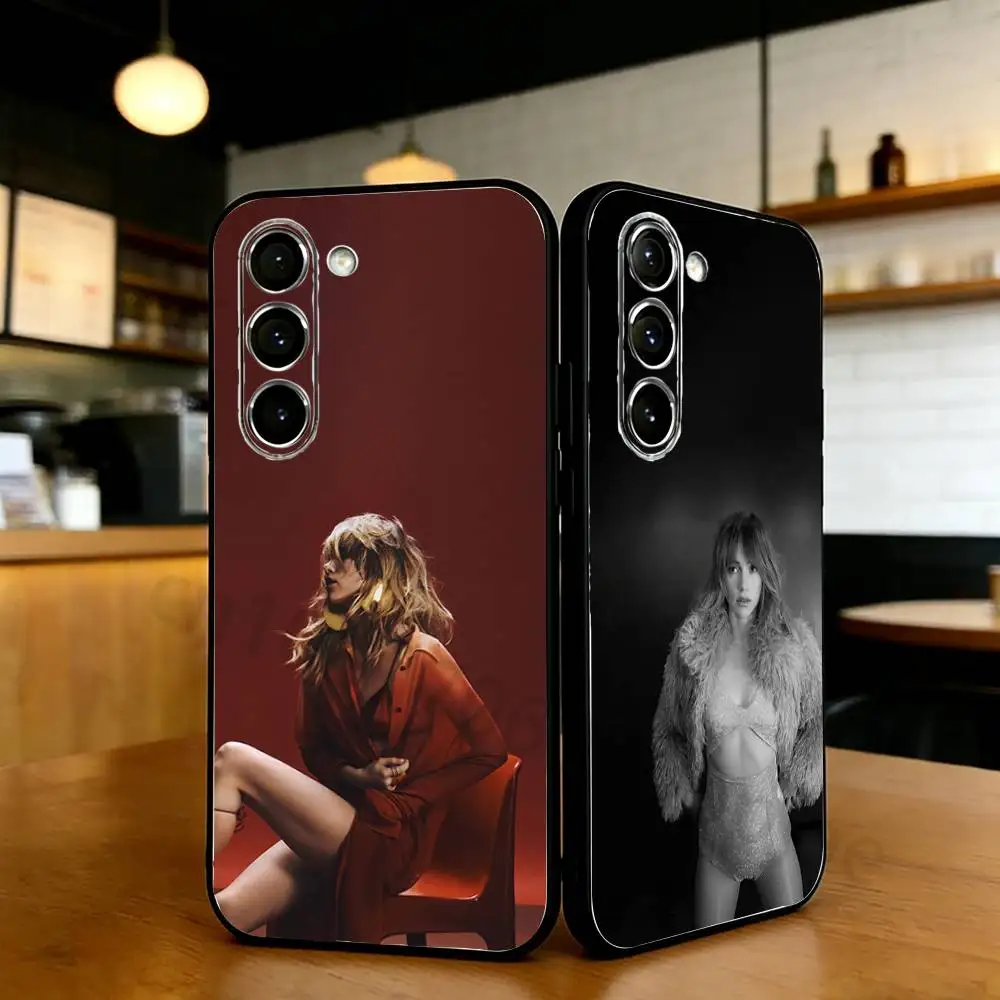 S-Suki W-Waterhouse Phone Case For Samsung S20,21,22,23,24,25,26 Ultra,Plus,Black Soft Cover