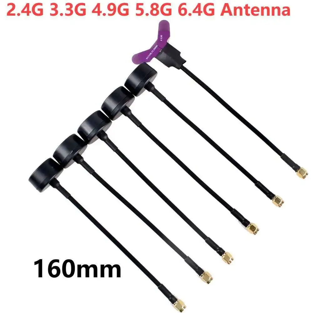 SynaLink 2.4G 3.3G 4.9G 5.8G 6.4G アンテナ 160mm 高周波長距離 FPV DIY RC クアッドコプター フリースタイル ドローン交換部品