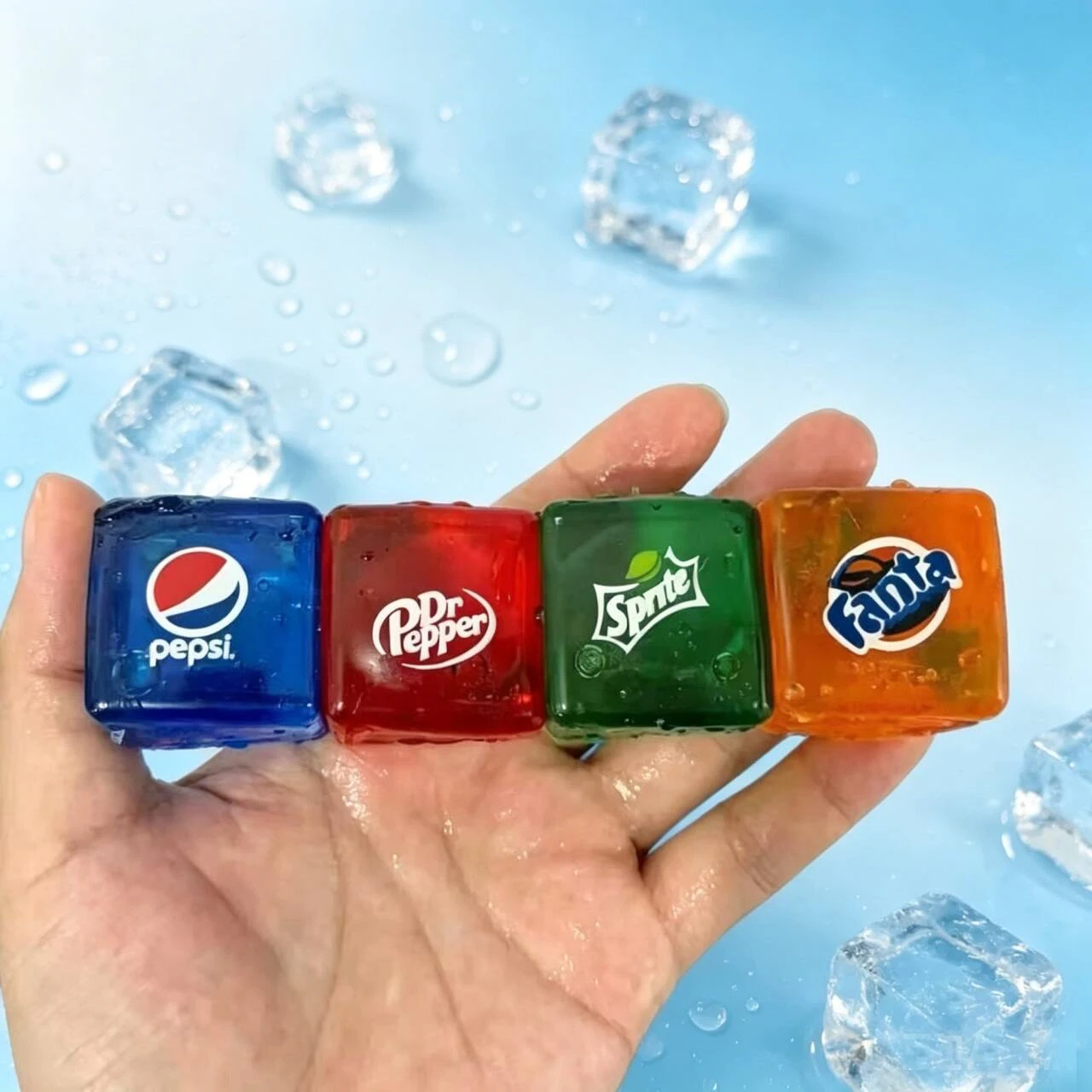 New Set /Squishy Needoh /Nice Cube Schylling /Sensory Stress Reliever Fidget Tool Toy Anxiety Focus Sensory Cube Adults Kid Gift view 2